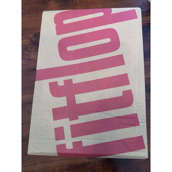 FitFlop Women’s 10 F-Mode Woven Raffia Platform Tan Toe Post Sandals NEW NIB - Picture 5 of 16